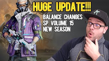 🤩HUGE BALANCE CHANGES, NEW SP, NEW SEASON and more!. - January Update 0.9.44 | New State Mobile