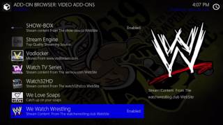 Kodi We Watch Wrestling Add-on screenshot 3