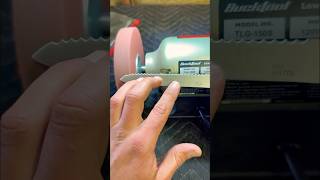 Satisfying serrated knife! #asmr #satisfying #trending #asmrvideo #new #shorts #shortvideo