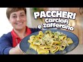 PACCHERI CREMOSI CARCIOFI E ZAFFERANO Ricetta Facile - Fatto in Casa da Benedetta