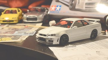 Tamiya 1/24 Nismo R34 GT-R Build