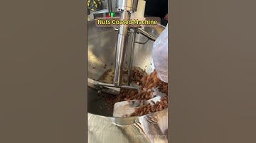 High efficiency automatic nuts coated Machine #shorts #machine #nuts