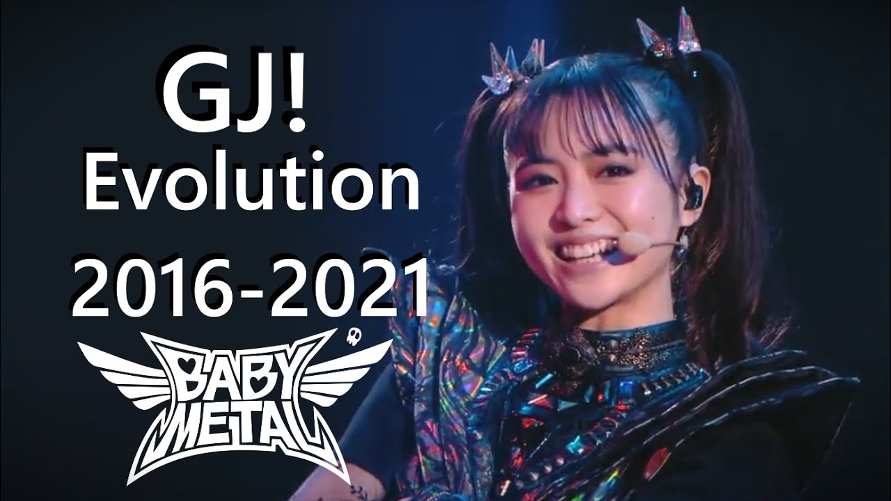 Babymetal - GJ! | Throughout the Years (2016-2021) Live Compilation ...