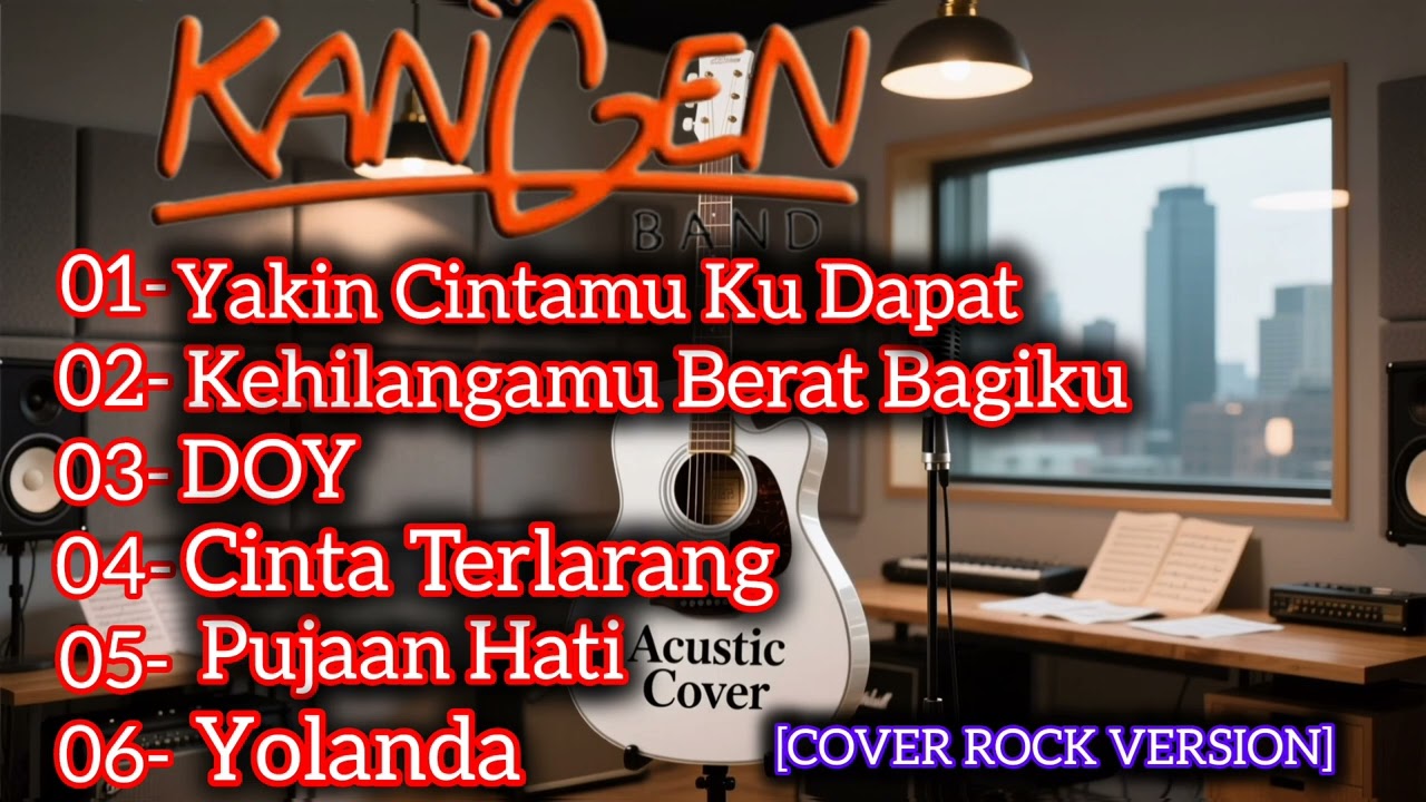 Kangen Band Rock Version – Cover Terbaik & Paling Emosional | Full Playlist 🎸