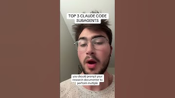 Top 3 Claude Code subagents for Al coding #vibecoding #ai #coding #aiautomation #automation
