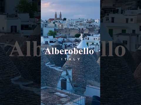 ALBEROBELLO ITALY Walking Tour | Beautiful Place to Visit in Puglia Italy! #travel #beautiful