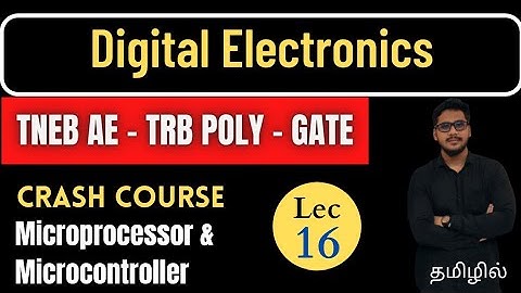 Lec 16 | Instruction Set of 8085 | EXOR|Bit Manipulation|8085 Microprocessor Crash Course|JSMS Abdul