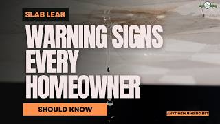Slab Leak Warning Signs Every Homeowner Should Know (Before It Gets Expensive!)