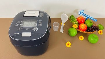 Giới thiệu nồi cơm điện cao tần Toshiba RC-18VSN áp suất hút chân không | Made in Japan