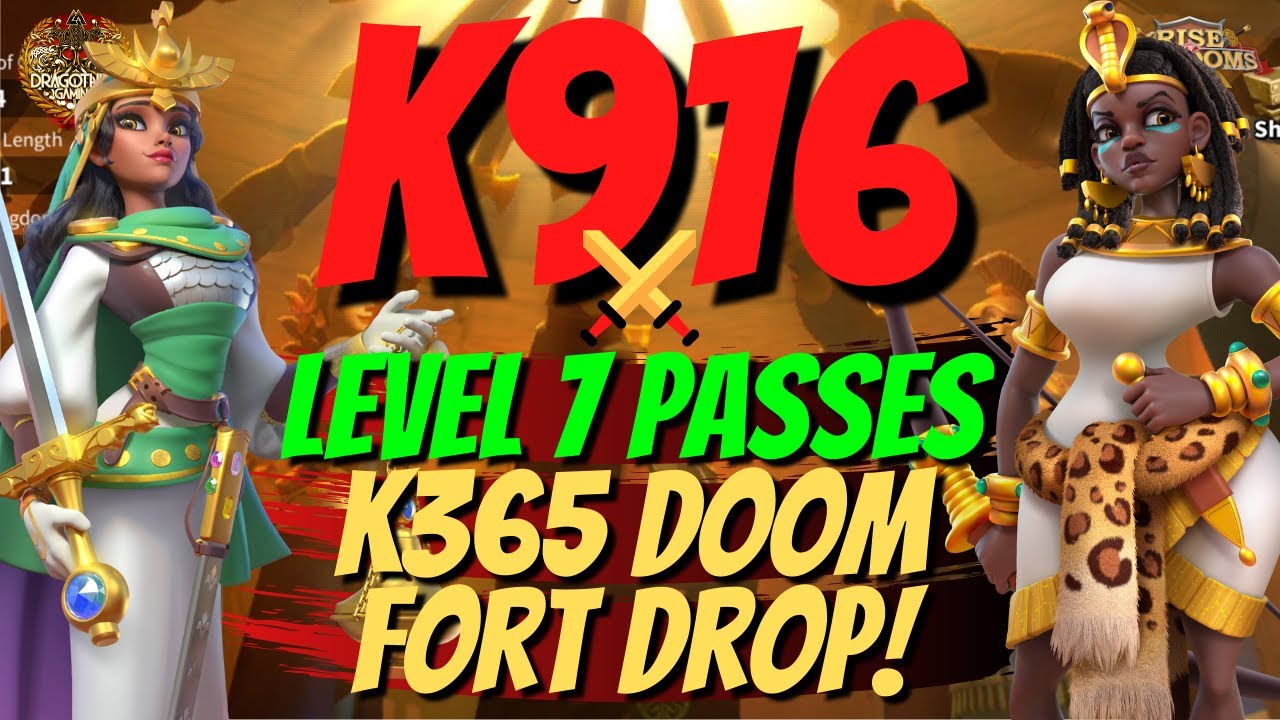 Level 7 Pass Belongs to K916! K365 DOOM FORT DROP! [There is fighting everywhere!]