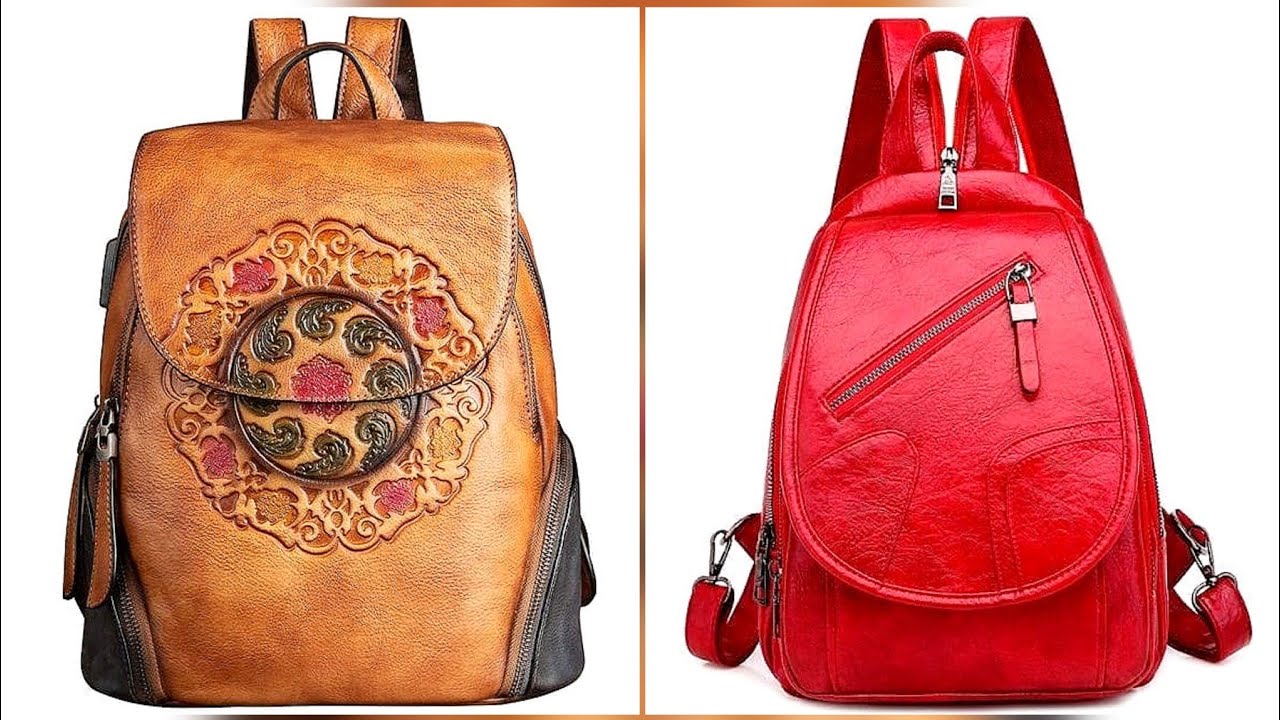 best leather bags design collection YouTube