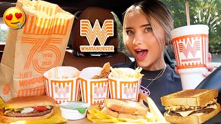 I Tried WHATABURGER For The FIRST TIME!! Is It Overhyped??