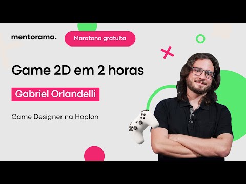 Game 2D em 2 horas, com Gabriel Orlandelli | Mentorama