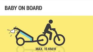 Bébé À Vélo En Sécurité Avec Croozer