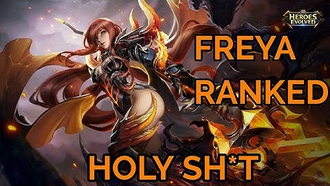Heroes Evolved - Freya build and gameplay (Ranked)