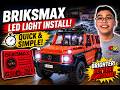 LEGO TECHNIC MERCEDES G WAGON BRIKSMAX LED LIGHT INSTALL - HD 1080p