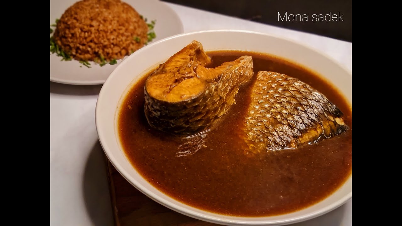 شوربة صيادية السمك كما يجب ان تكون🧅🐟👀