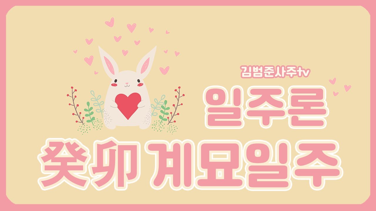 [일주론] 癸卯(계묘)일주 사주분석 !