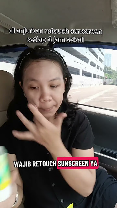 Sunscreen yg sudah di pakai selama 4 tahun ! sesuka itu Yayah sama ini produk #short