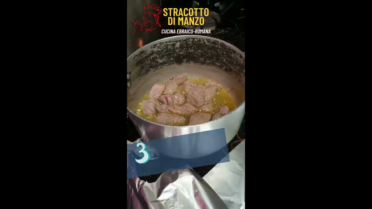 Lo Stracotto di Manzo alla Romana - #ALLYOUCANLEARN