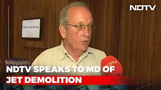 Extremely Robust Noida Twin Towers Posed Challenges Demolition Expert Left, Right & Centre