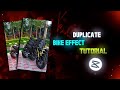 duplicate bike effect tutorial and cap cut