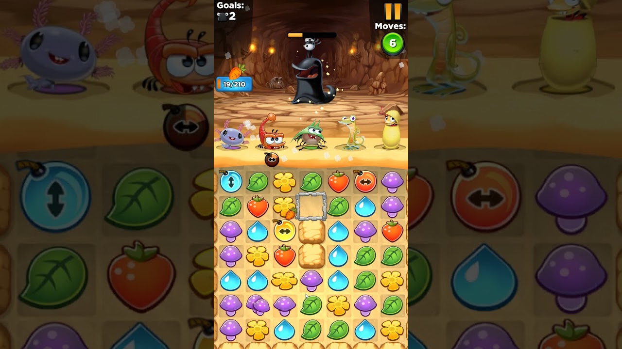 Best Fiends level 67 no boosters