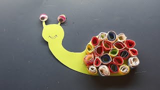 How to make a  snail ? كيفية صناعة البزاق