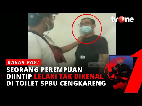 Kronologi Seorang Perempuan Diintip Lelaki Tak Dikenal di Toilet Umum SPBU Cengkareng | tvOne