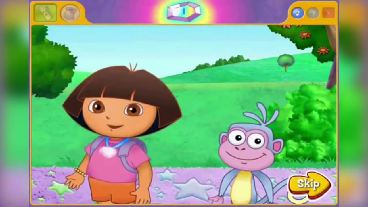 Cartoon game Dora The Explorer Dora's Big Birthday Adventure Full Epis...