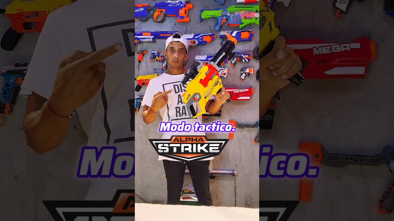 NERFPREDATORS: NERF alpha strike HAMMERSTORM || tactical MOD en ESPAÑOL