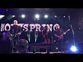 The Offspring live 8/21/2018 Xfinity Theatre Hartford CT Full Set