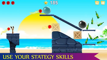 Hit Bottles Knock Down Game 2 #1 - Bottle Shooting Game - Live Kids Games