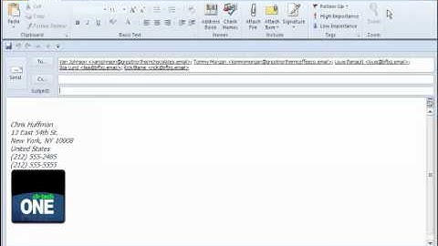 How to Send Emails To Multiple Sage ACT Contacts - betteractnow training