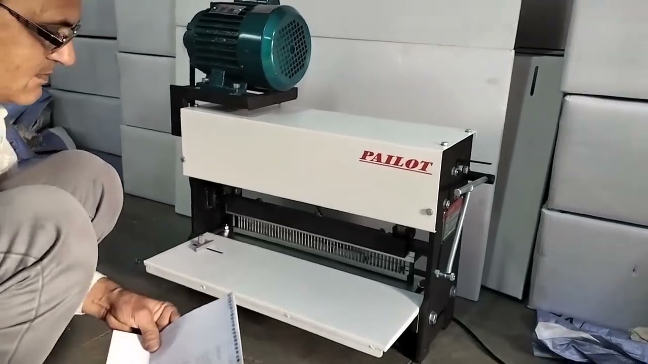 Automatic Spiral Binding Machine (5mm Hole Size)