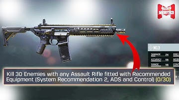 System Recommendation 2, ADS And Control (M13 Unlock) COD Mobile