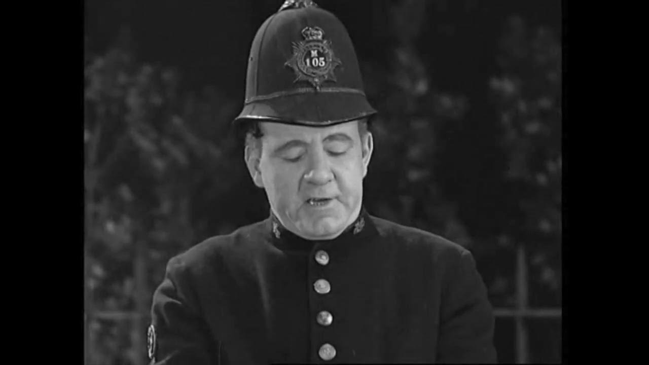 Robb Wilton - If I Hadn't Been a Bold PC - Stars on Parade 1936 - YouTube