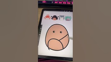 Squishing together random #Squishmallows: Part 63! #plushies #digitalart #procreate #ipad #shorts