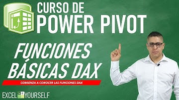 📌 CURSO de POWER PIVOT para EXCEL | ¿Qué es DAX y su sintaxis? | Clase 9
