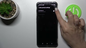 Nubia Red Magic 7 - How To Lock Sim Card With Pin Code