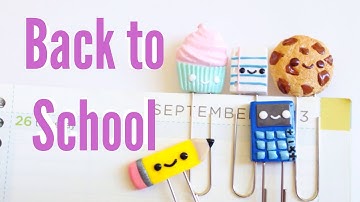 Tutorial: 5 in 1 Polymer Clay Paperclip Charms! [BtS Collab]