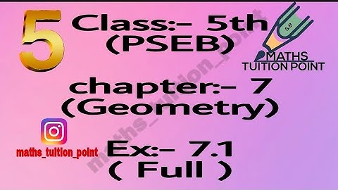 Class:-5th(pseb)  ex:-7.1
