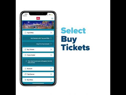 How to Use the RTD Mobile Tickets App