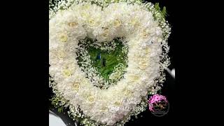 Condolences to the families that ordered for tomorrow service.#mkfleurdsign.com