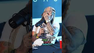 Tekashi 6ix9ine Confronts Anuel In Los Angeles And Asks Him To Talk