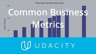 Common Business Metrics | Key Business Metrics | Product Design | Udacity screenshot 3