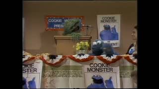 Sesame Street: 0923 Street Scenes- President Cookie Monster (Remaster in 1080p, 60 fps)