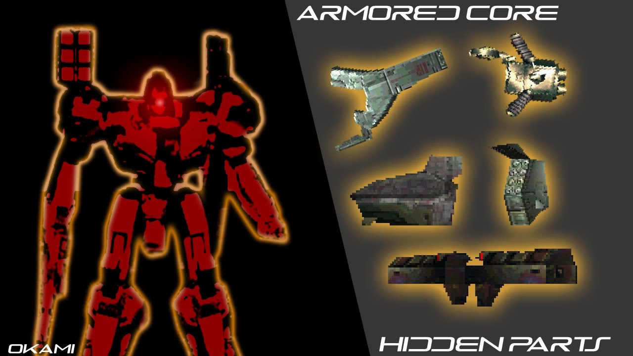 Armored Core 1: Hidden Parts FULL GUIDE 