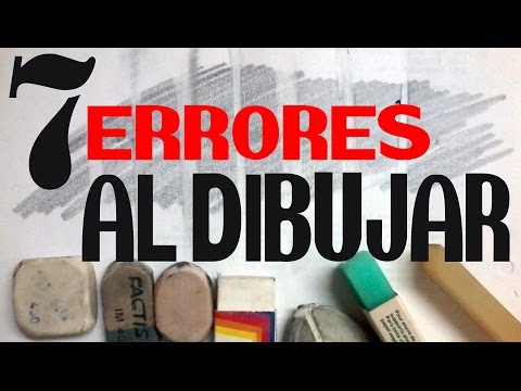 7 ERRORES AL DIBUJAR