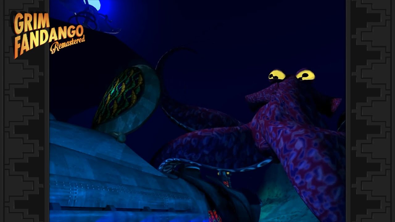 grim fandango remastered underwater